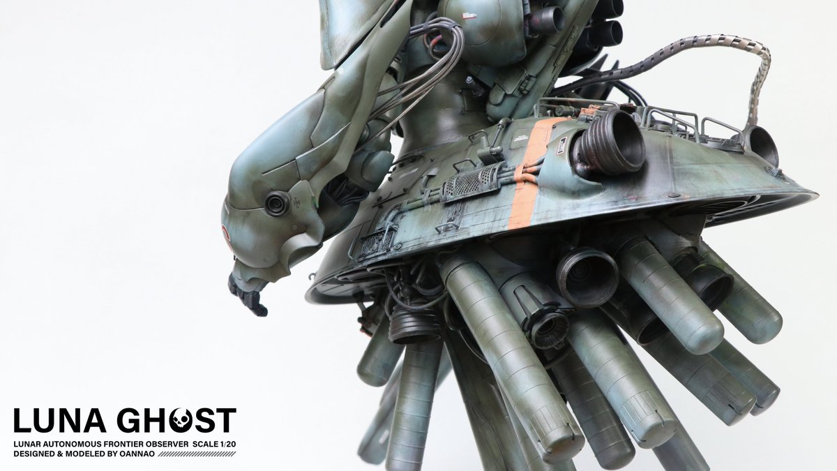 oannao__'s tweet photo. 🔎
‌MA.K. LUNA GHOST 1/20  OANNAO
On detail close-ups~

#天下第一模道大会 #maschinenkrieger #kowyokoyama #OANNAO #mak https://t.co/SbkZagJIdn