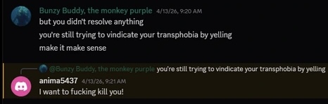 SOT_Daemon's tweet photo. Let me explain this, I was just really mad at Skate for being a douche, I regretted saying violent shit at him and I tried not to do that to him, SonicMovieFanatic was different, he wanted to be malicious and act like a POS to Zegler too far! https://t.co/9rtBgidkpI