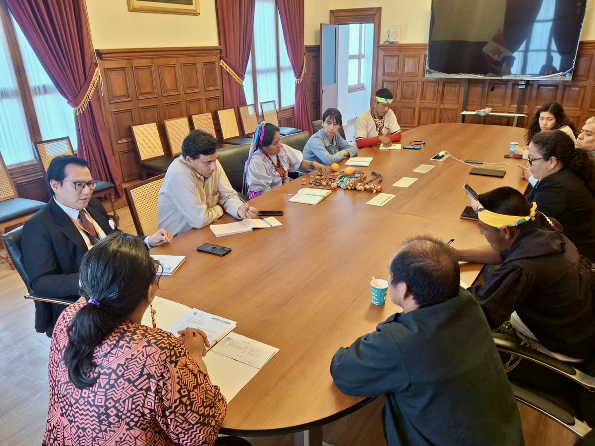 DiputadaJaship's tweet photo. ¡JUSTICIA PARA NUESTRA AMAZONÍA! ✊🌿
Nos reunimos con líderes Kichwa de FEPIKECHA, FEPIKBHSAM, CEPKA y AIDESEP para impulsar la Comisión de la Verdad y Justicia.
Buscamos investigar muertes y amenazas a defensores ambientales desde 2012. ¡Cero impunidad! ❌
#SanMartín https://t.co/AW0xC5wYVu