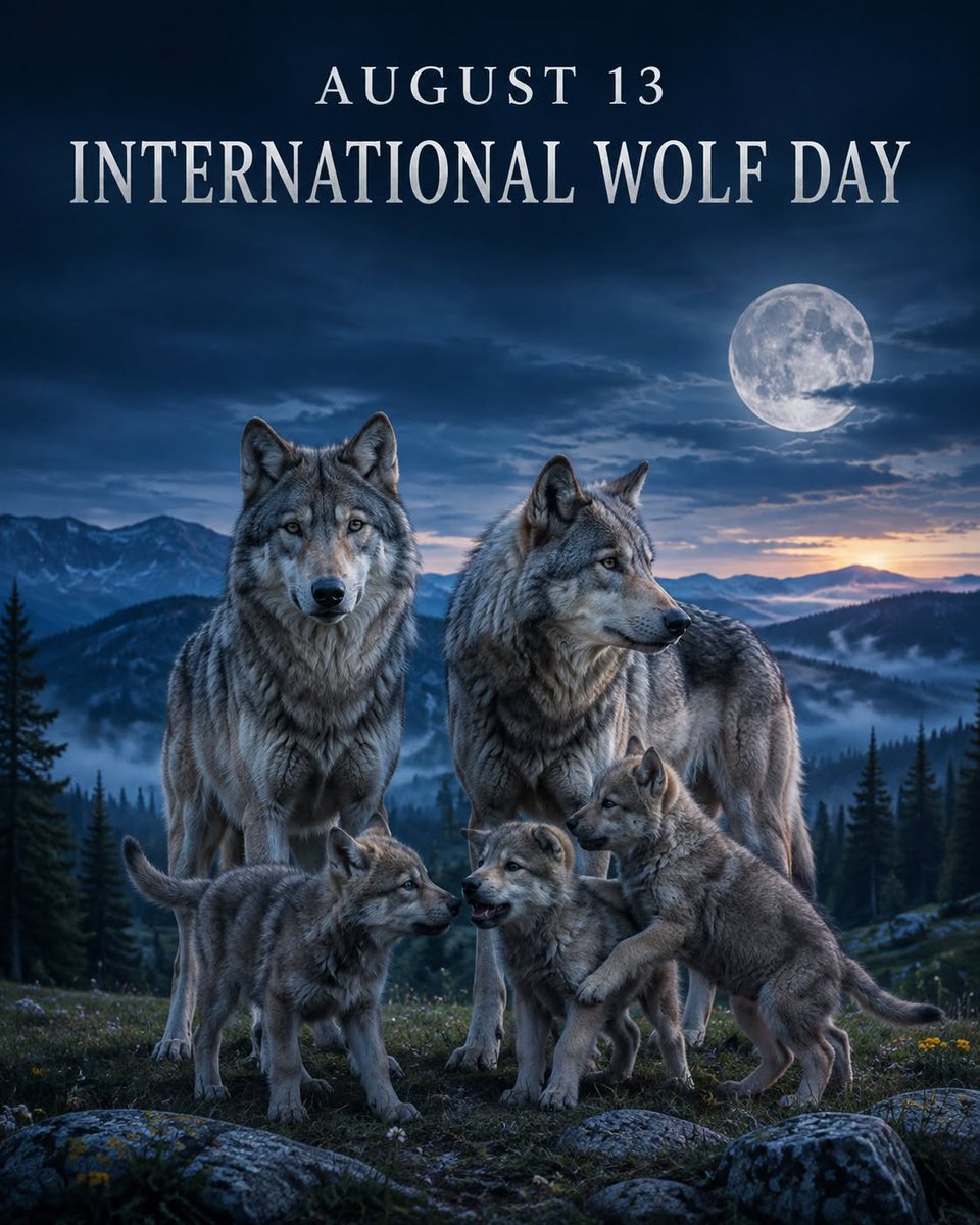 jnix5090's tweet photo. I just learned of this holiday, but it works for me! Happy International Wolf Day!! 🐺🐺🐺 https://t.co/Pg79n70MjI