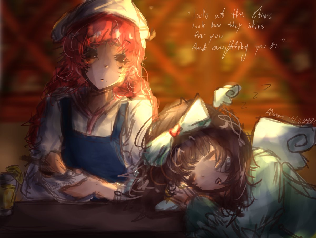 hymntoakalopsia's tweet photo. first proper yumeship art like..ever hi guys pls #bsd #bsdoc #lucybsd #yumeship #art https://t.co/K60STxh4AS