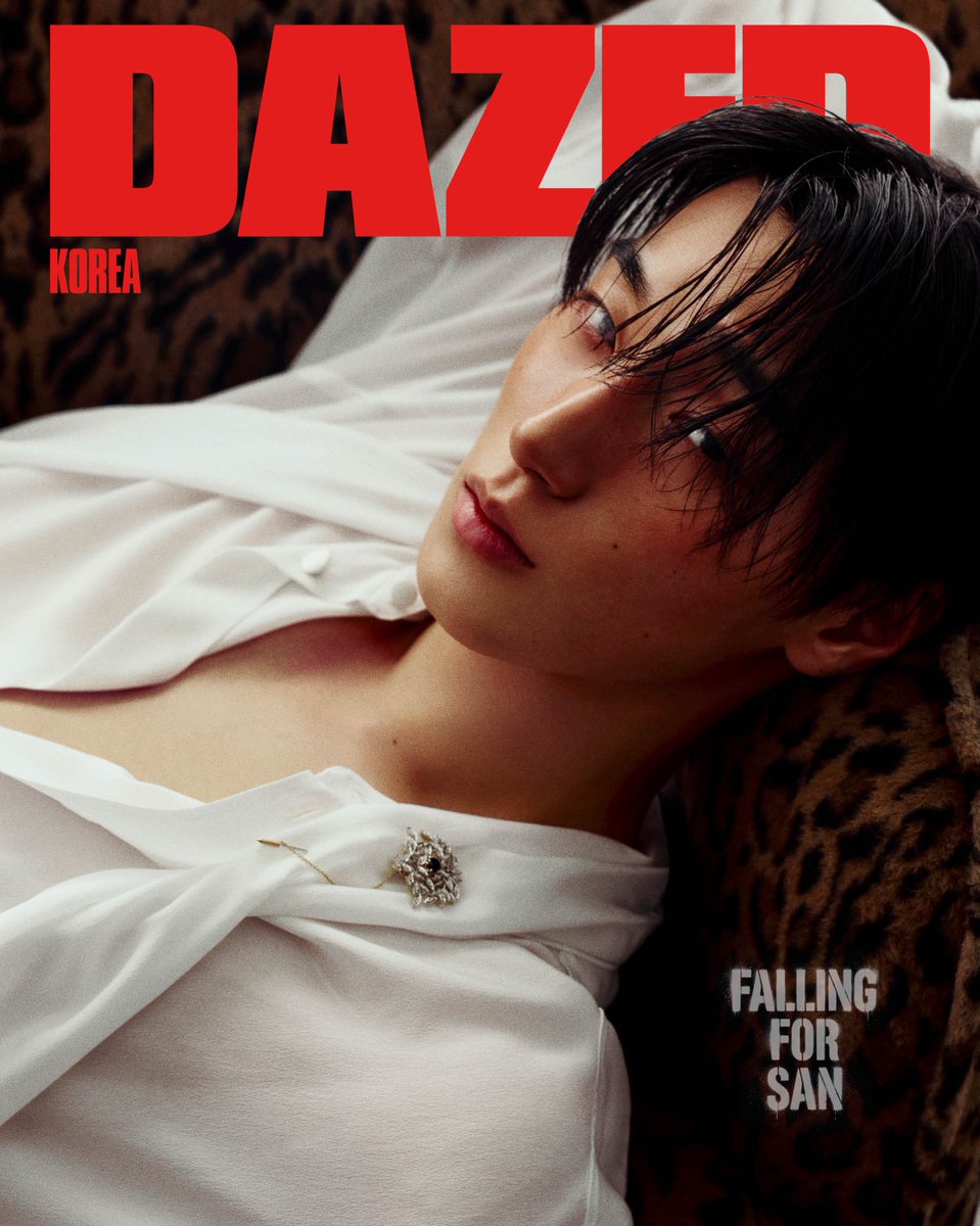 1024updates's tweet photo. [📷] San for DAZED Korea 2026 Fall Edition Cover

#ATEEZ #에이티즈 #CHOISAN https://t.co/hoHCC3RCeB