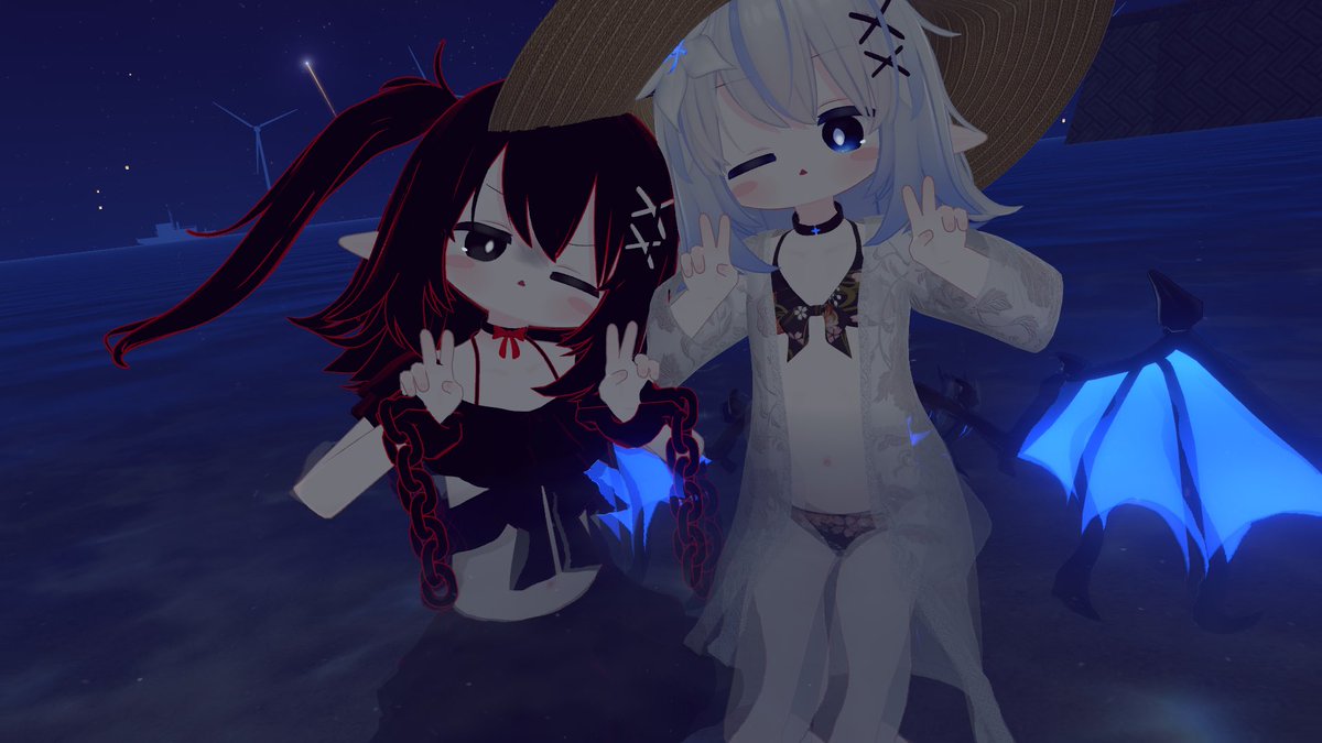 Metu01's tweet photo. (*'▽')水着〜 https://t.co/UfK3f3KtOL