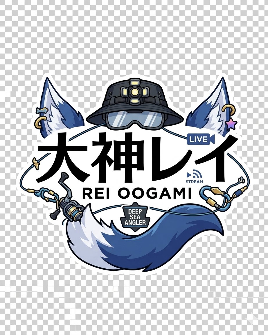 ayanamirei002's tweet photo. 釣りロゴつくって見たよ(灬´ิω´ิ灬) https://t.co/6EuGm2BeLe