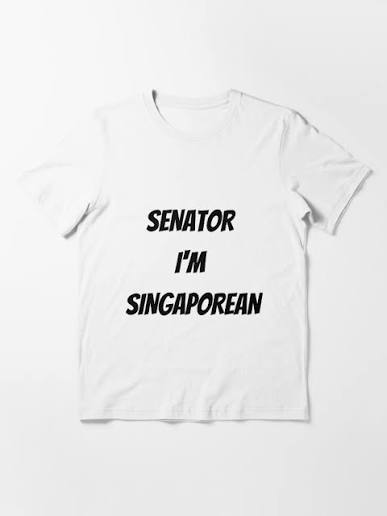 cowardsaviour's tweet photo. @MadnessWatcher Senator, I'm Singaporean. https://t.co/XF6EC5eaS1