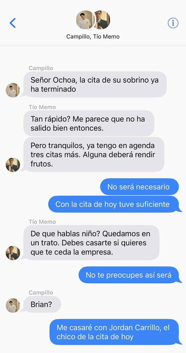 lovsyiyiga's tweet photo. AU #brimiga #diordan | Contrato de amor 💼

🚗 cansado de citas a ciegas, le pide a 🐜 que se presente en su lugar y ahuyente a un nuevo pretendiente 

sin imaginarse que quien se presentaría a la cita es 🍓, dispuesto a casarse con él 

INSPIRADO EN BUSSINES PROPOSAL https://t.co/vDMzve7iCb