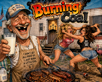 RiddleTroy's tweet photo. Burning Coal https://t.co/an286bDlfM https://t.co/O7jbgbtOrB