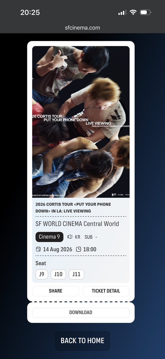coer_nuukeon's tweet photo. ปล่อยบัตร SF 1 ใบ 400 บาทค่ะ 
-Central World -นัดรับที่ bts ชิดลมค่ะ🥹🙏🏻

 #cortis #COERวางมือถือมากรี๊ดที่SF 
#เตรียมตะโกนGOในโรงเมเจอร์ #CORTIS_LIVEVIEWING #PUTYOURPHONEDOWN
#ตลาดนัดcortis https://t.co/0Z9yPfAUQP