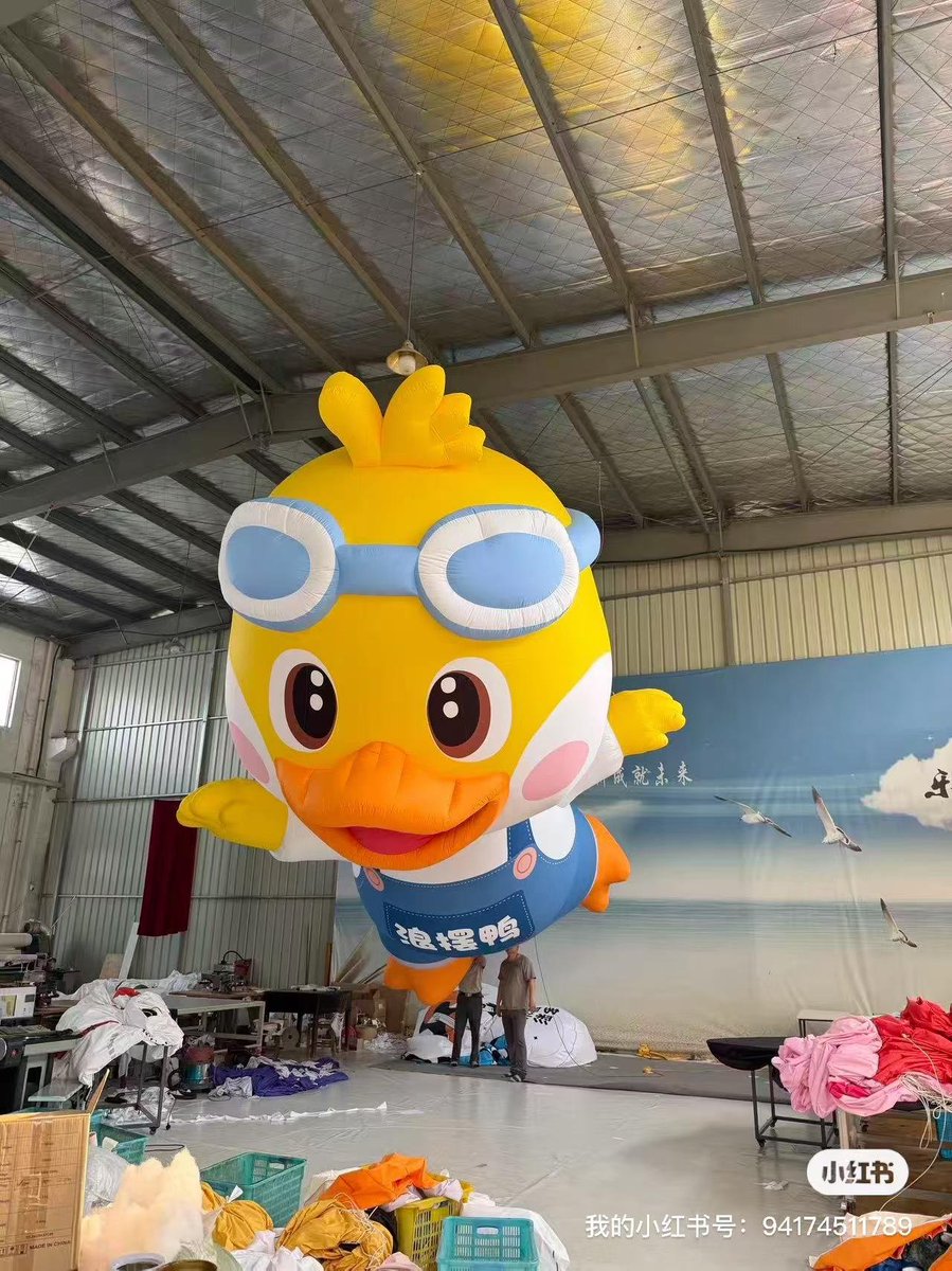 BeeSu1983's tweet photo. Custom cute inflatable duck, beloved by all. A traffic-boosting wonder for events, easily creating a highly popular check-in landmark!
#InflatableModel #MascotDesign #MallDecoration #EventMarketing #CuteMascot https://t.co/S4qLW4WCJG