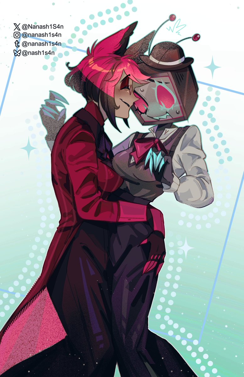 Nanash1S4n's tweet photo. The sweet past
#HazbinHotel #Alastor #Vox #RadioStatic #yuriostatic https://t.co/WhTknOrj7H