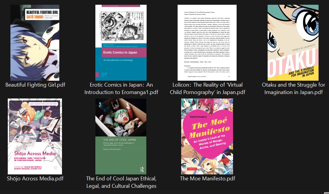Aniconomics_'s tweet photo. Must reads for any learned otaku. https://t.co/KCTZvknP1r
