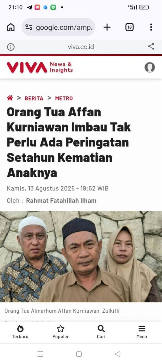 Dimasasz's tweet photo. Nama Affan harus kita ingat dengan penghormatan.  
Jangan Rayakan Duka ini dengan ajakan yang hanya memperbesar luka
#JanganCatutAffan https://t.co/4NrSsYN2Bx
