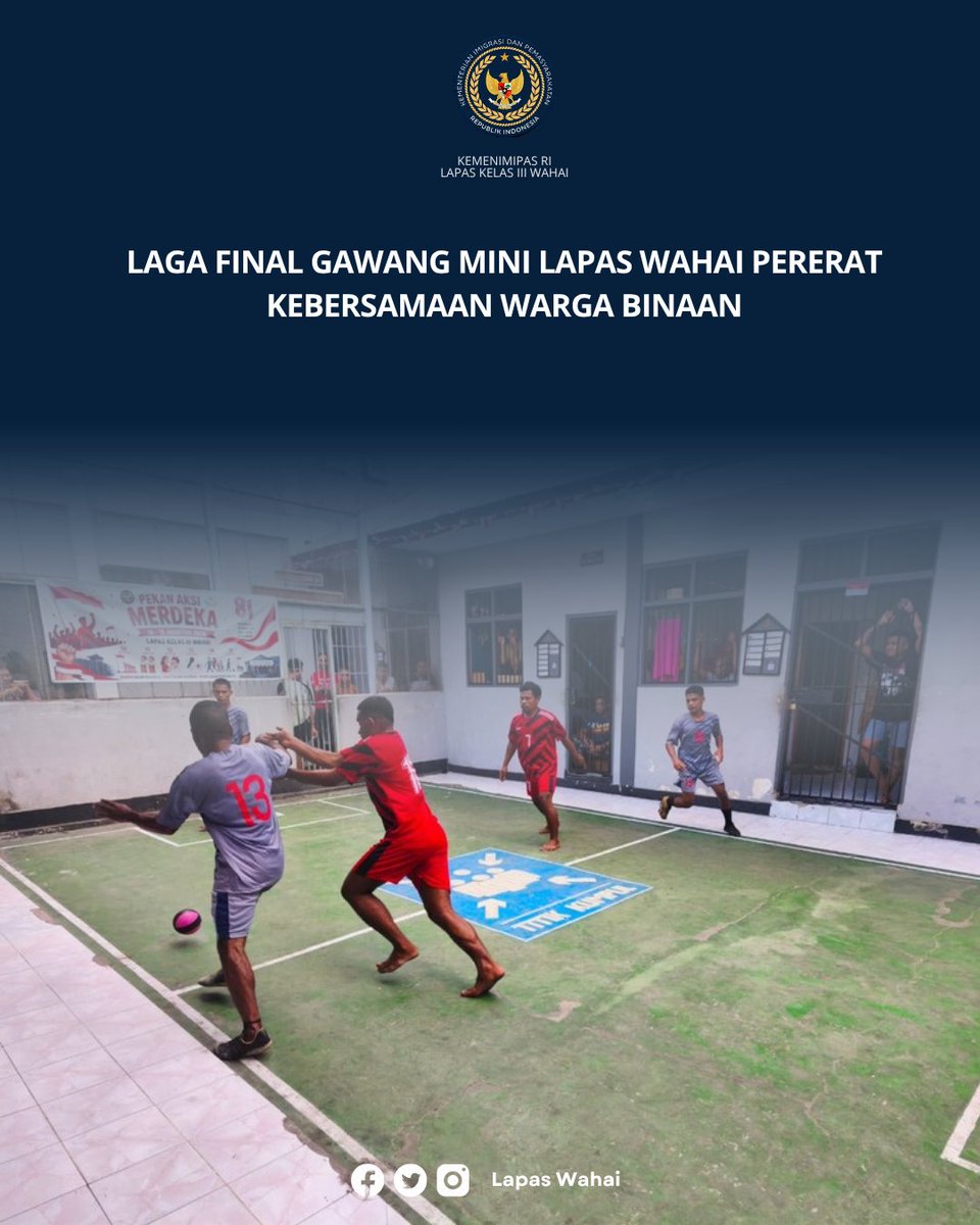 iii_lapas's tweet photo. Selengkapnya Disini👇 
https://t.co/qaw8etCClG

#kemenimipas 
#guardandguide 
#ditjenpas 
#pemasyarakatan https://t.co/DsYwUCf8ac