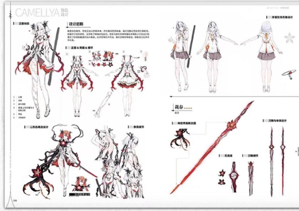 ilovecamellya's tweet photo. camellya concept art in the wuwa artbook…👀 https://t.co/cwGRXMFQQU