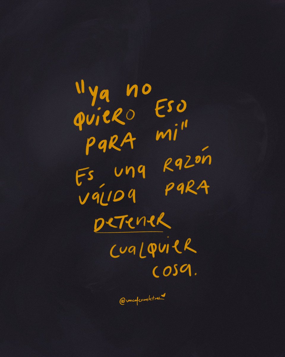 uncafeconletras's tweet photo. puedes decir no a muchas cosas y no pasa nada https://t.co/YXpelNjO29