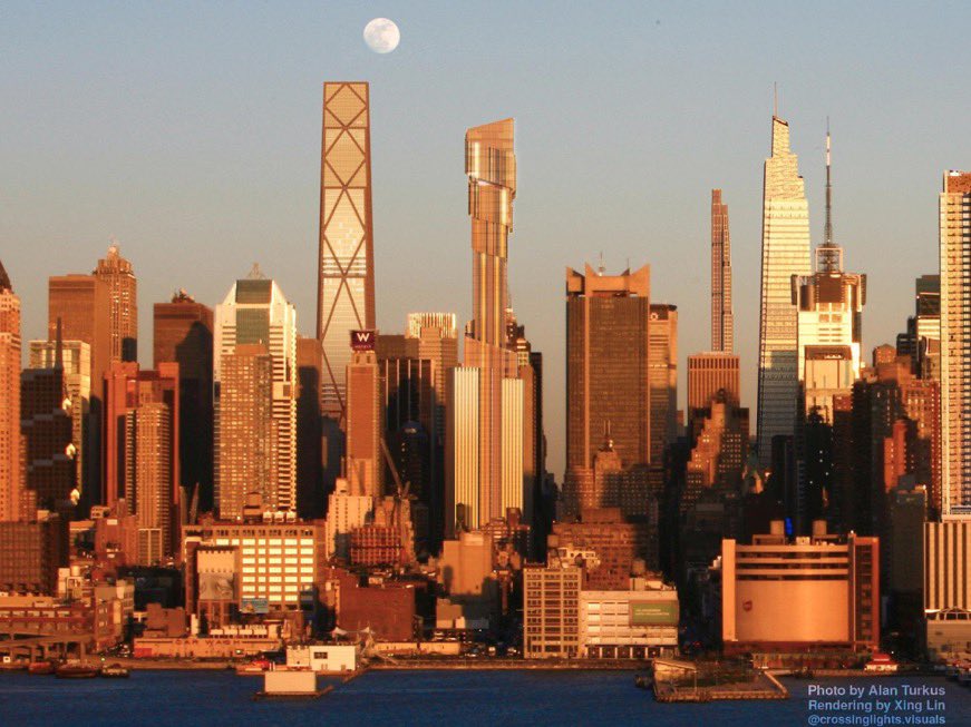 LinkofSunshine's tweet photo. The Torch will be higher than the Chrysler Building, and the entire top is an amusement park ride

The stupidest tower in all of NYC. I’m so excited https://t.co/QOQKMXhwcv