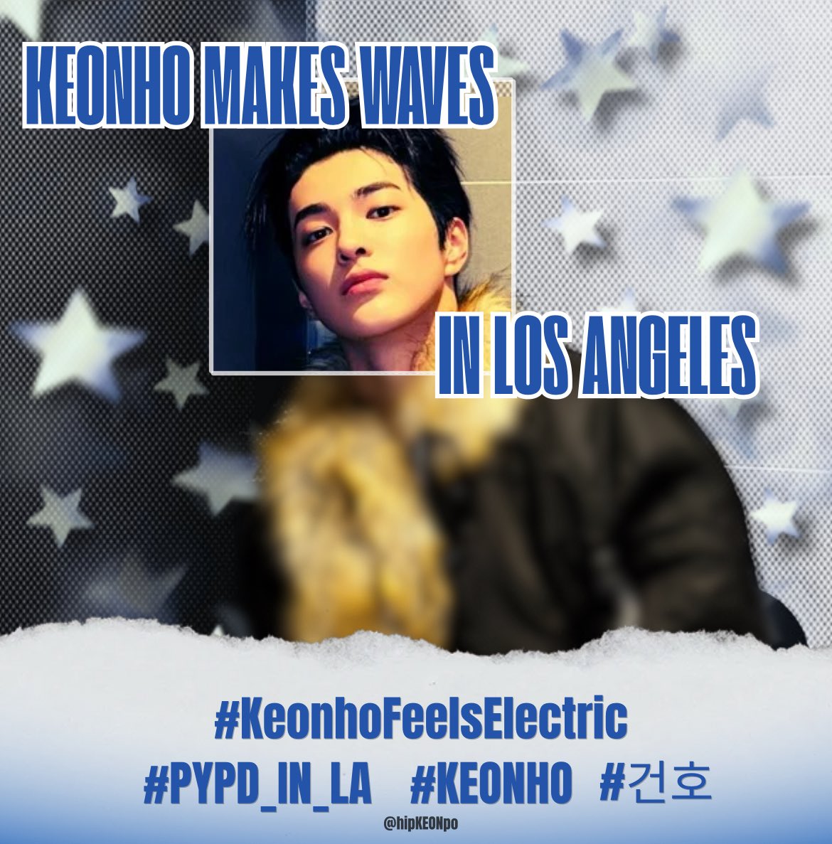 hipKEONpo's tweet photo. HASHTAG PARTY: KEONHO x PYPD LA 

Let’s turn up the energy for KEONHO! Tweet with the tagset below and let every post spark the HOGAN EFFECT. Keep the IKEONIC energy alive! 

KEONHO MAKES WAVES IN LOS ANGELES

#KeonhoFeelsElectric
#PYPD_IN_LA
#KEONHO #건호 https://t.co/7RTDTbVRDs