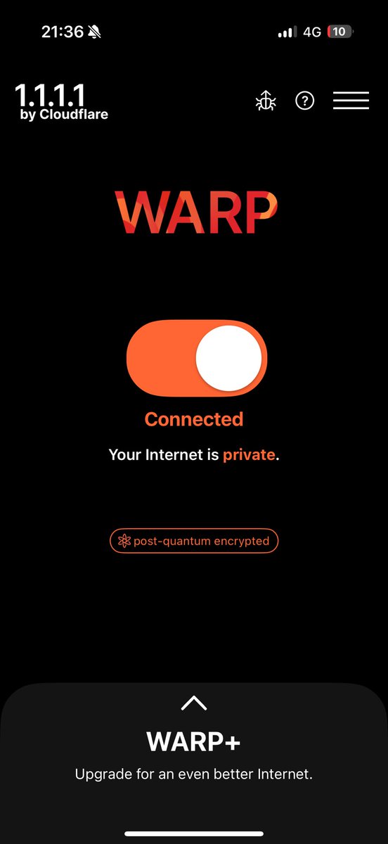 nicktradeflow's tweet photo. 🚨 Solución para DATOS MÓVILES de MOVISTAR.

Descarguen:  https://t.co/cMzWClj9UB

Esta aplicación enruta sus datos a través de los mismos DNS de Cloudflare . 

Les debe aparecer así 👇 Se demora y toca intentar varias veces pero si es urgente vale la pena.

#movistar #caido https://t.co/sU2vm0vhuD