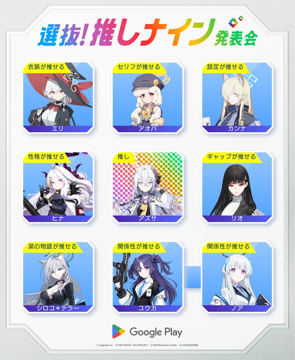 0fft0n's tweet photo. #推しナイン発表会 https://t.co/RauK9mPrfF