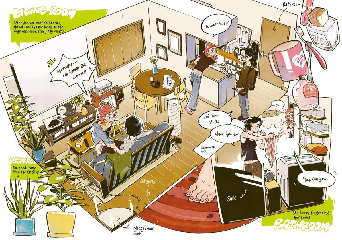 kyoruyeye's tweet photo. thinking about mitsuaya domestic gf living together life https://t.co/lTSh6sgluH