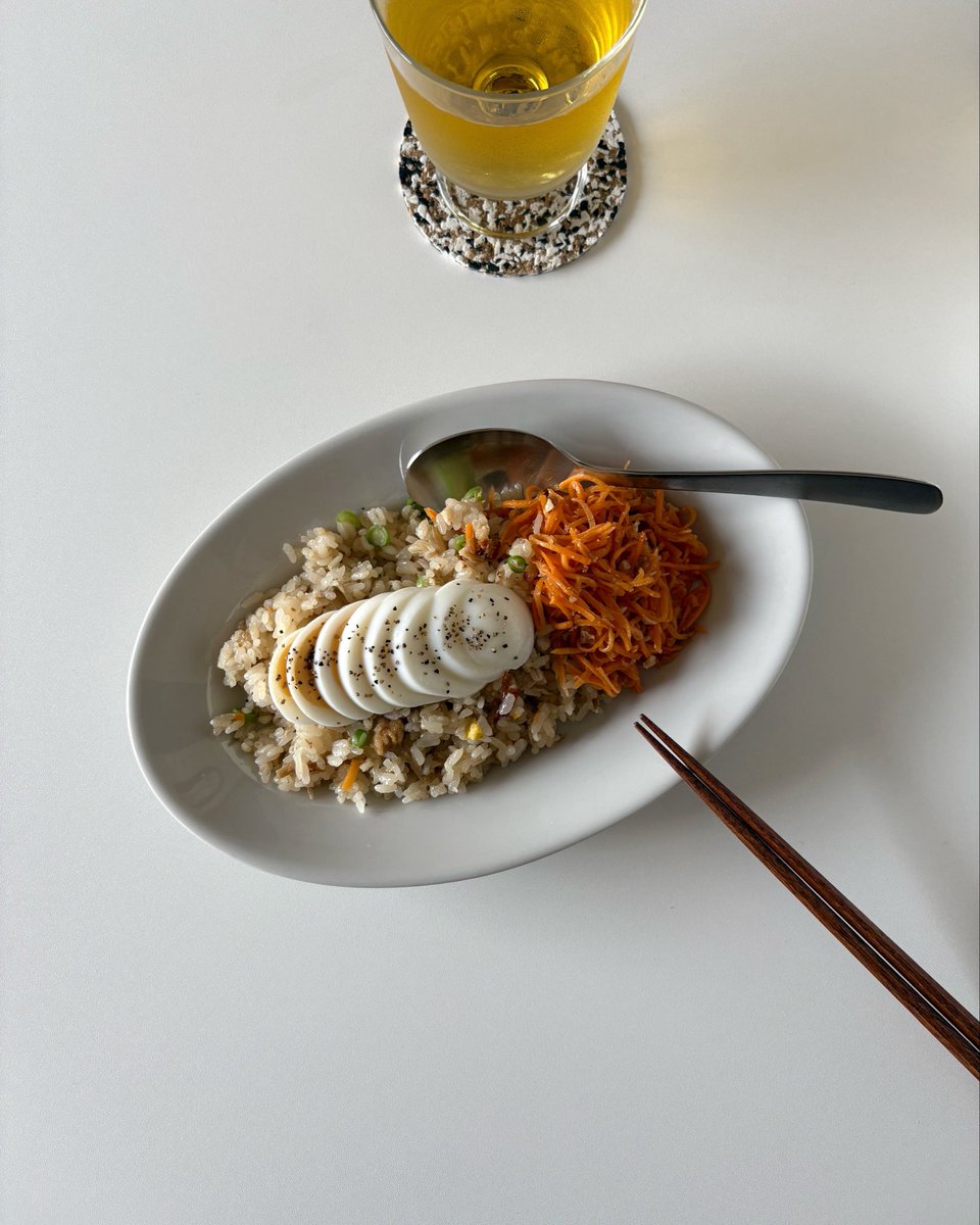 ouchigohan10's tweet photo. 🍚🥄🥚🥕 https://t.co/twuHo2WTSF