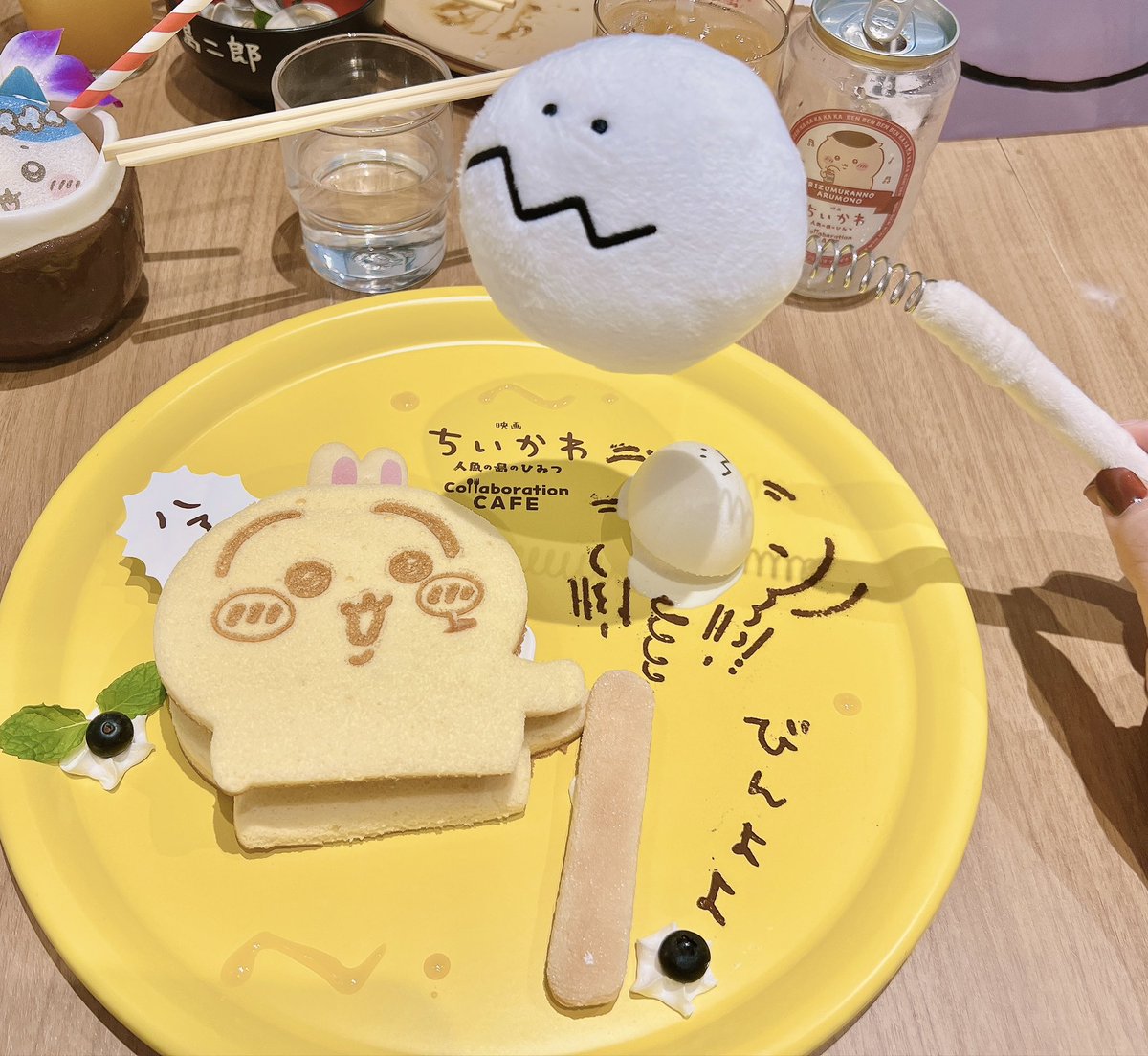nununu_adv5's tweet photo. ちーーーかわDAY！
念願のパークとカフェ！
びんよよ無事ゲット〜✨ﾋﾞｮﾝﾋﾞｮﾝｯ🎶 https://t.co/ERLQrMyTjR