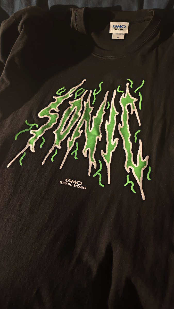 ken_Gofes's tweet photo. 今夜はミッドナイトソニックなのでGMO"ソニック"のTシャツを着ていく https://t.co/5e3rnDYSB8