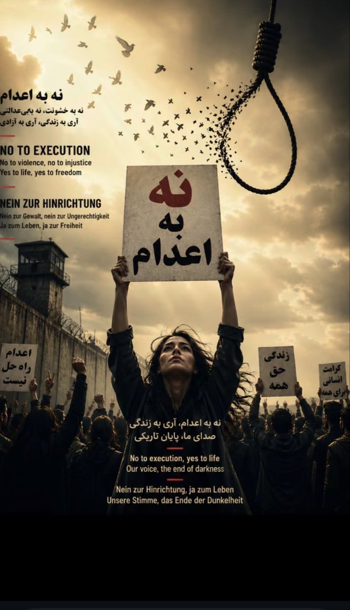 BijanSartipi's tweet photo. Do not let their names disappear

The executions have not stopped while the world debates what to do about Iran.

Young Iranians continue to face the gallows for protesting a regime that has ruled through fear, repression and violence for 47 years. Every execution is another attempt to extinguish a voice, a dream and a future.

Our response must be more than statistics. Say their names. Remember their faces. Demand justice.

The Iranian people need the world’s attention and #MaximumSupport NOW, not after another execution, not after another massacre.

Only lasting solution for peace and security in Iran and the region is #RegimeChange with @PahlaviReza 

@marklevinshow @MessageFromLen @TinaGhazimorad @AndrewGhalili @khansarinia @SGanjiNUFDI @SecRubio @SenateDems @SenateGOP