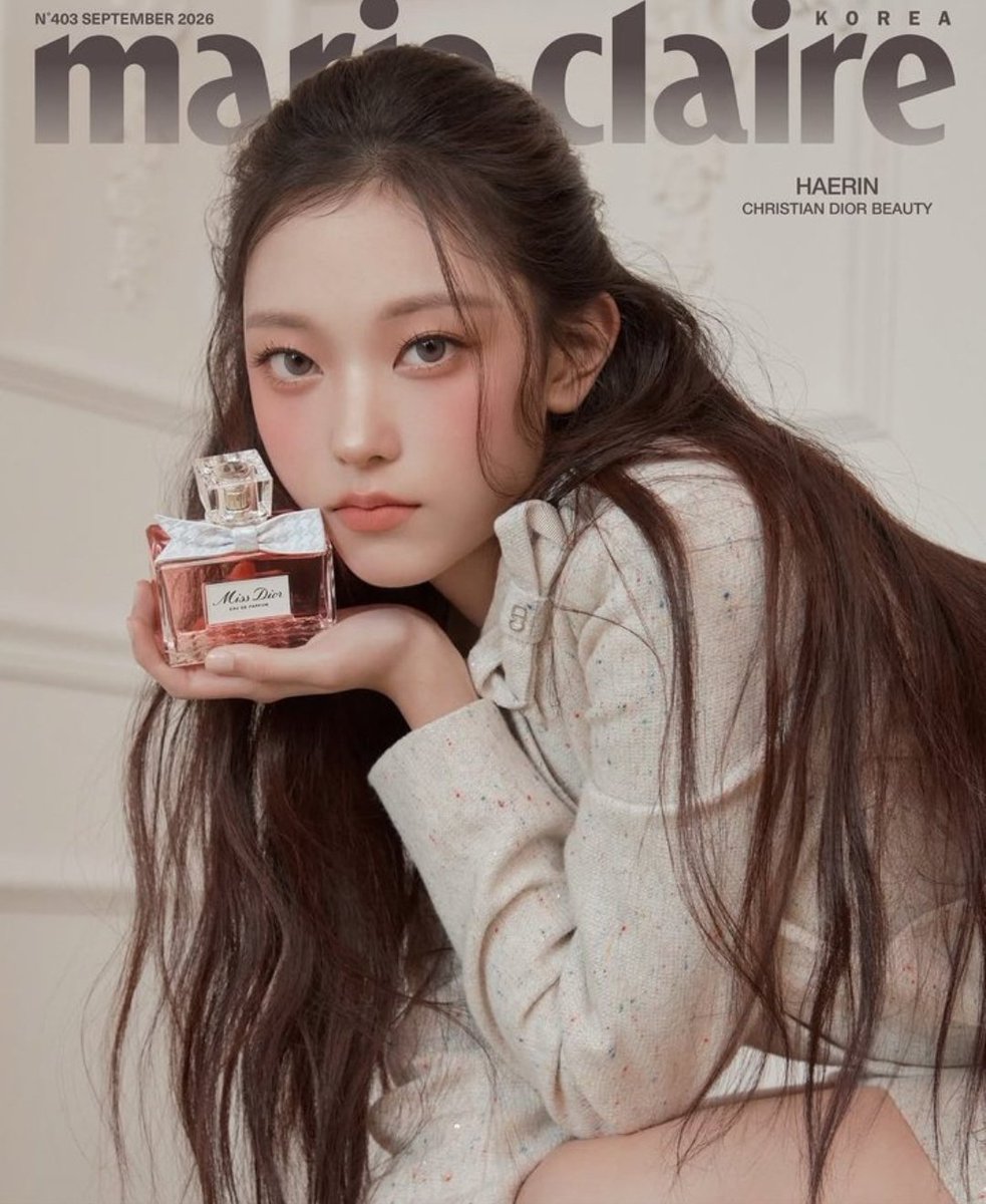 AboutMusicYT's tweet photo. Haerin of NewJeans in new photos for Marie Claire Korea. https://t.co/J6OOyjf1Oo