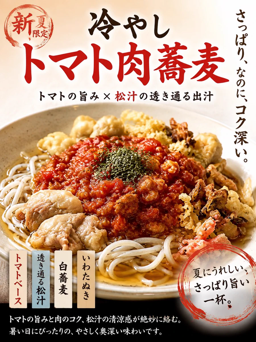 立ち喰いそばうどん 松石 on X: 