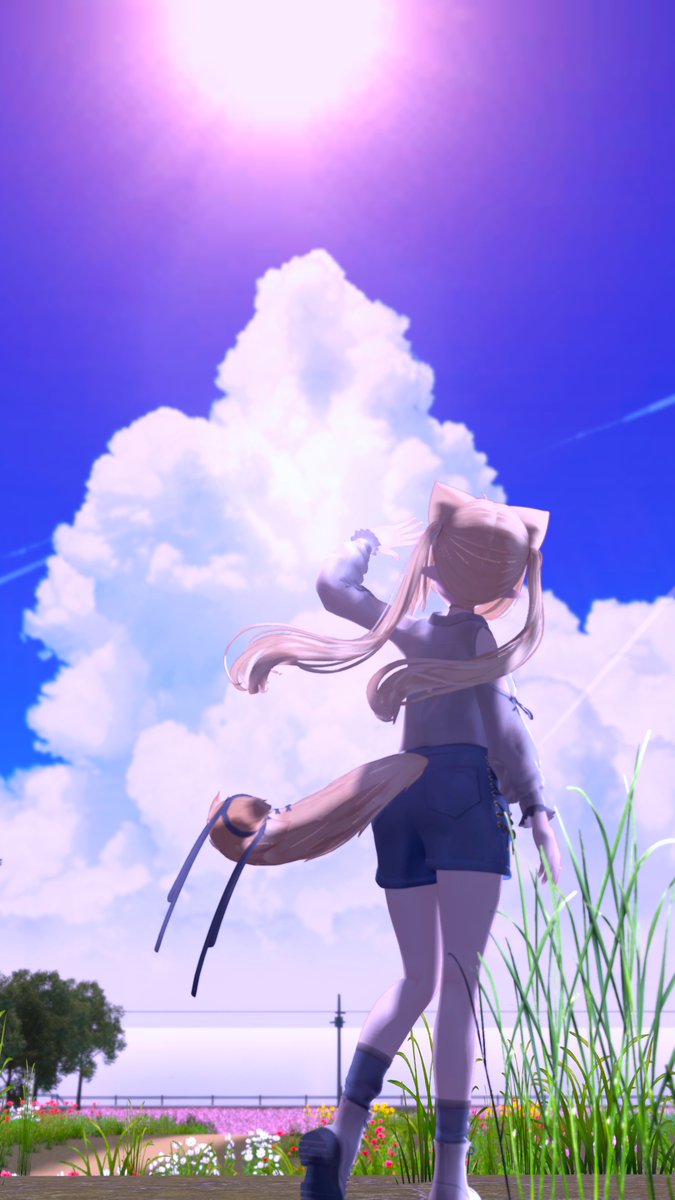 tsuguris's tweet photo. world：炎天、途中下車 -One day in the summer-
author：だにゃえる
アバター：ルーニャ
衣装：Weekend Comfort
#Runya3D
#うぃりあむせり https://t.co/9J6jQBJktZ