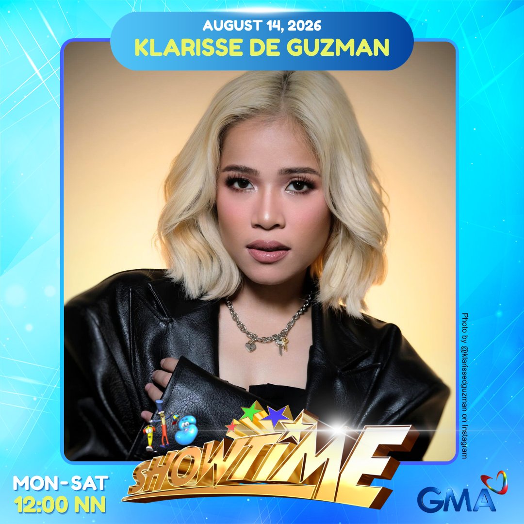 gmanetwork's tweet photo. Makisaya kasama ang PBB Celebrity Collab Edition ex-housemates mamaya sa #ItsShowtime! 😄🙌🏻

Don't miss it, Madlang Kapuso! ✨ https://t.co/9zVmFkJXXQ