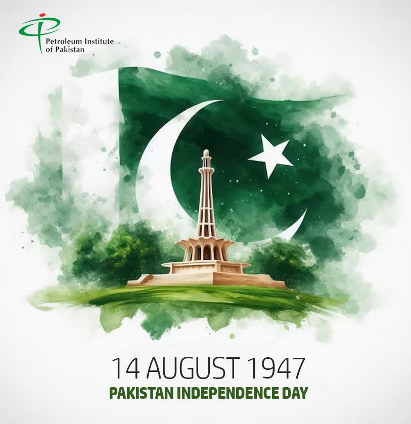 PetroleumInsti2's tweet photo. One Nation. One Dream. One Pakistan.

Today, we celebrate the #freedom, #resilience, and spirit that define our nation. Let us move forward together with #unity, #hope, and #determination to build a #Pakistan that continues to #rise and #shine.

Happy Independence Day! https://t.co/BIkJqoDmX0