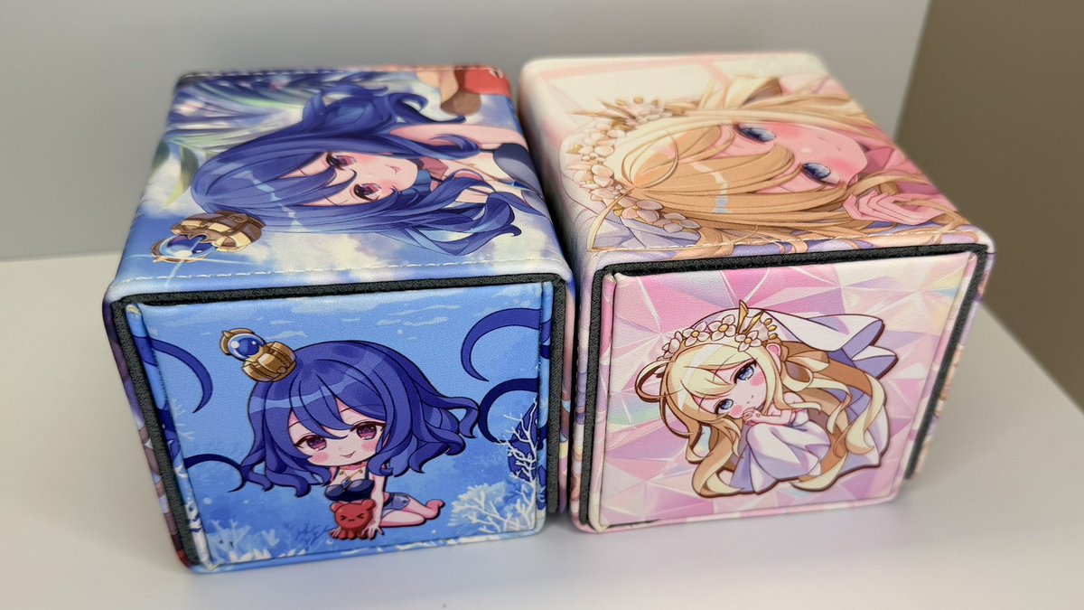 C108 デッキケースの実物です✨ 今回はイルマちゃんのデッキケースど