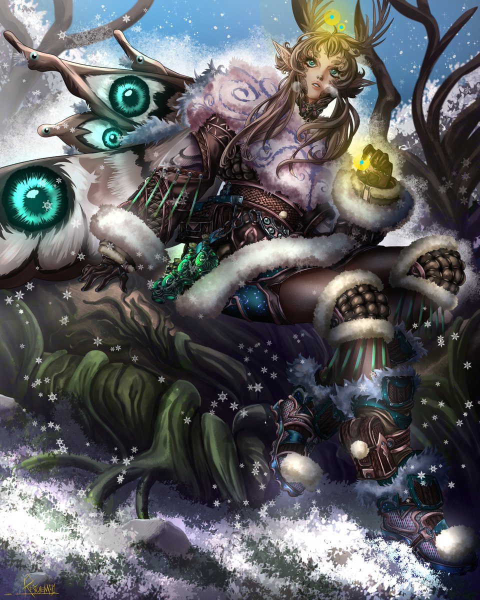 Requiem2191's tweet photo. How detailed is your art? https://t.co/na001P8VES