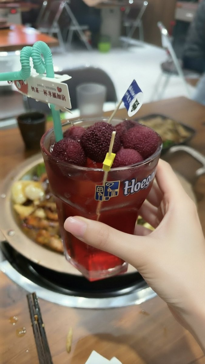 Liutt66's tweet photo. 明明看别人都那么有食欲，真的难喝 https://t.co/uSKVZUg0Eg
