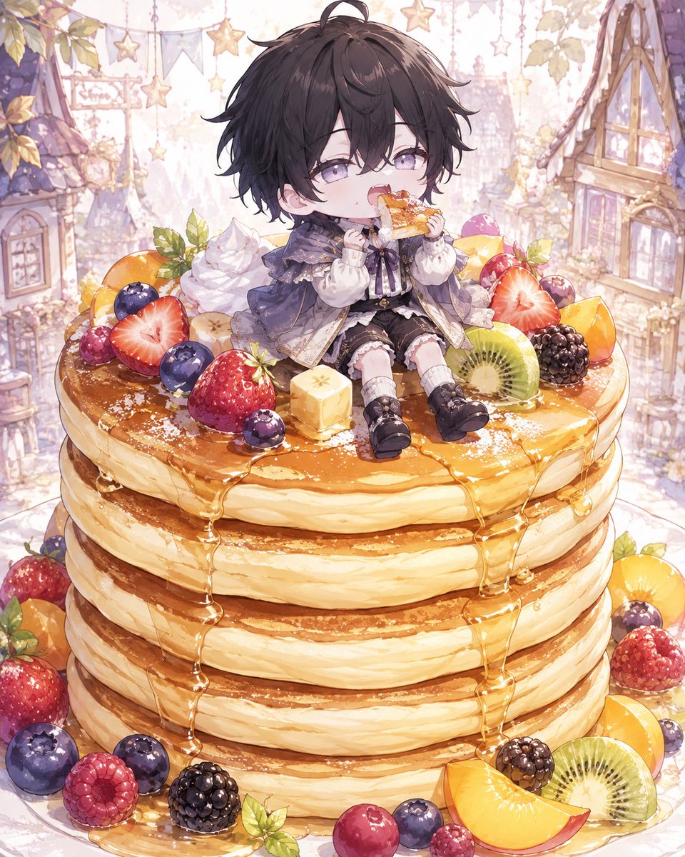 Luka_zeta's tweet photo. #るかのプロンプト帳

【パンケーキ×ミニキャラ】

https://t.co/qfKuUBNuoy https://t.co/9CEp0xAeQA