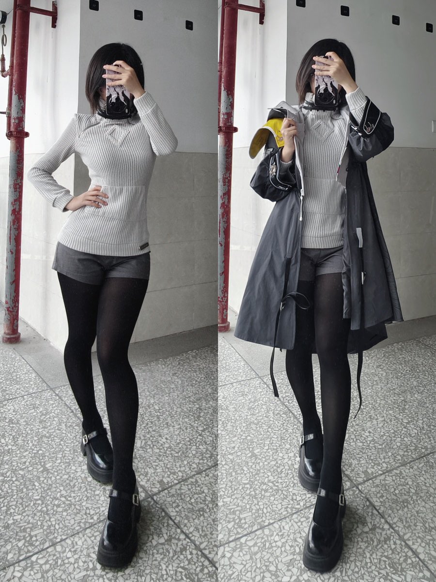 miaowu_cos's tweet photo. Showcase of the female Administrator cosplay outfit from *Arknights: Endfield*; the fabric has a high-quality, everyday-wear feel.

模特：Aki辞秋
#ArknightsEndfield  #明日方舟終末地 #administrator #gamecoslay #cosplay https://t.co/KUBYL509QU