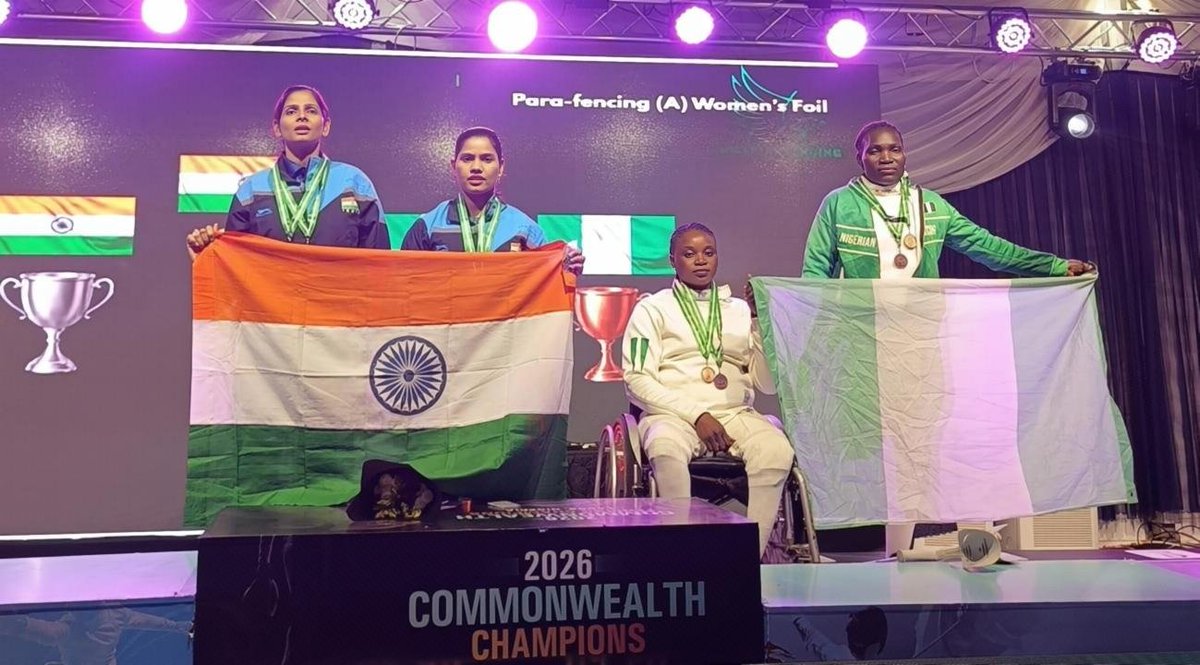 sports_odisha's tweet photo. #Odisha’s para-fencer Kumari Malti Panaure delivered a phenomenal performance, clinching two #Gold in the Women’s Individual Foil and Épée events at the Commonwealth Fencing Championships 2026 in Lagos.

Many congratulations, Malti! 👏🏻

#OdishaForSports #ParaFencing #PadiaToPodium