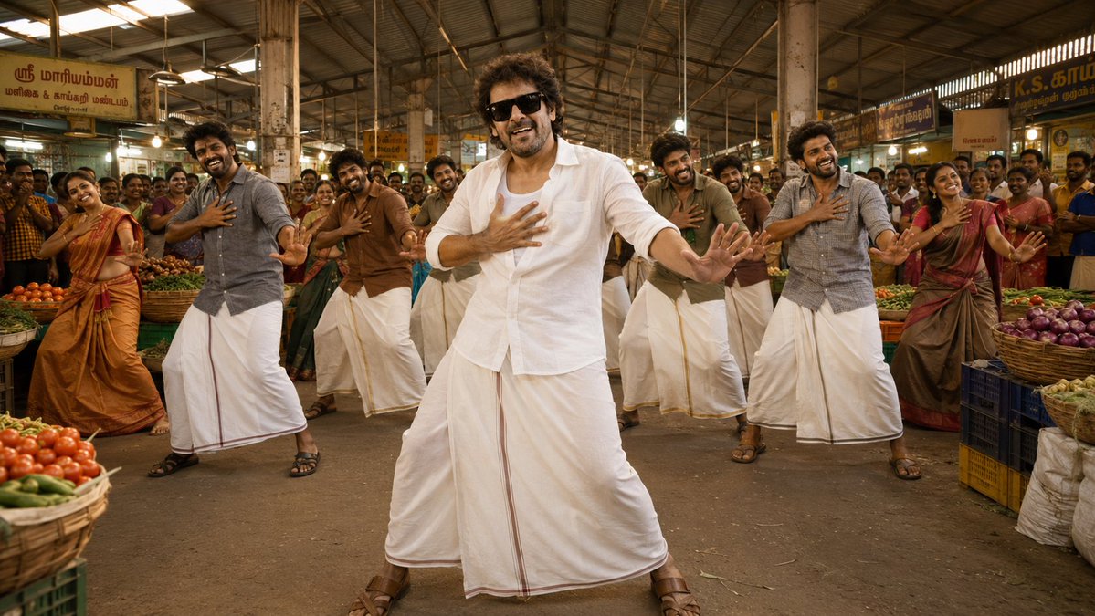 chiyaanashwin's tweet photo. Chiyaan63 opening dance scene leaked? 👀🔥

Looks like this is going full-on festival-mode entertainment! 💥🔥

VDS gave us those Dhool vibes… now are we getting Gemini vibes again? 👀

@anandshank, we're waiting for the update! 😭🔥
@Music_Santhosh 📈

#Chiyaan63 #ChiyaanVikram https://t.co/bdMhJPTcWr