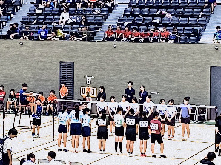 TKHR_BADMINTON's tweet photo. 総体 市予選団体戦　7/11
(yohasアリーナ)

３年生最後の団体戦、３年間頑張って部活動を共にしてきた仲間たちとの戦いとなりました✨初戦しっかり勝ち越し次日に持ち越す事が出来ました👍みんなが一気に力が伸び、中学部活動の集大成、見応えある大会です🏸 https://t.co/bYh2rF6qC6