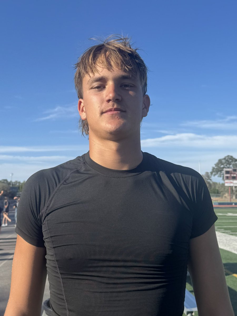 CJacksonWCP's tweet photo. Ethen Duncan is just scratching the surface at Union Mine.

6-5, 200. 

Athletic, continues to get stronger and really developing in UM’s ultra-physical system.

Multi-sporter.

His father is a top-tier assistant in the program https://t.co/WqZ0cxCtuZ