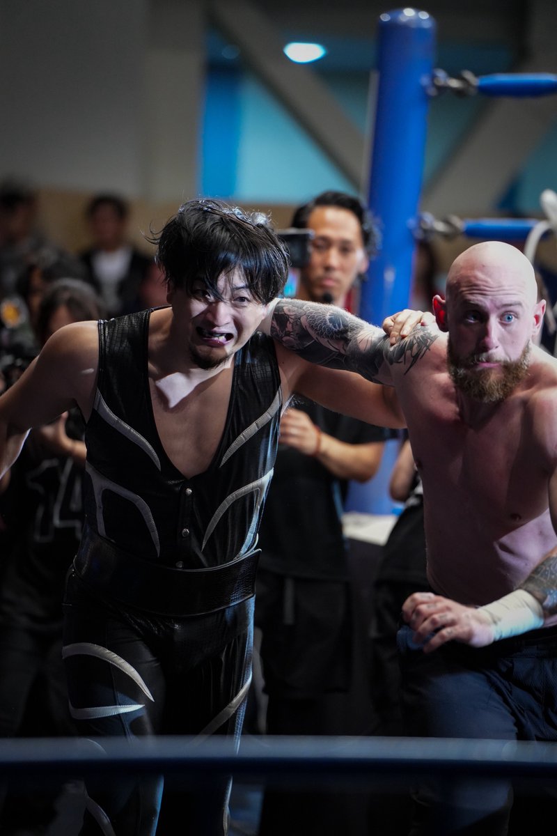 padme_____'s tweet photo. めちゃくちゃおもしろかった！😙

#G1CLIMAX36
#成田蓮 #GABEKIDD https://t.co/Zt9CtyKX5P