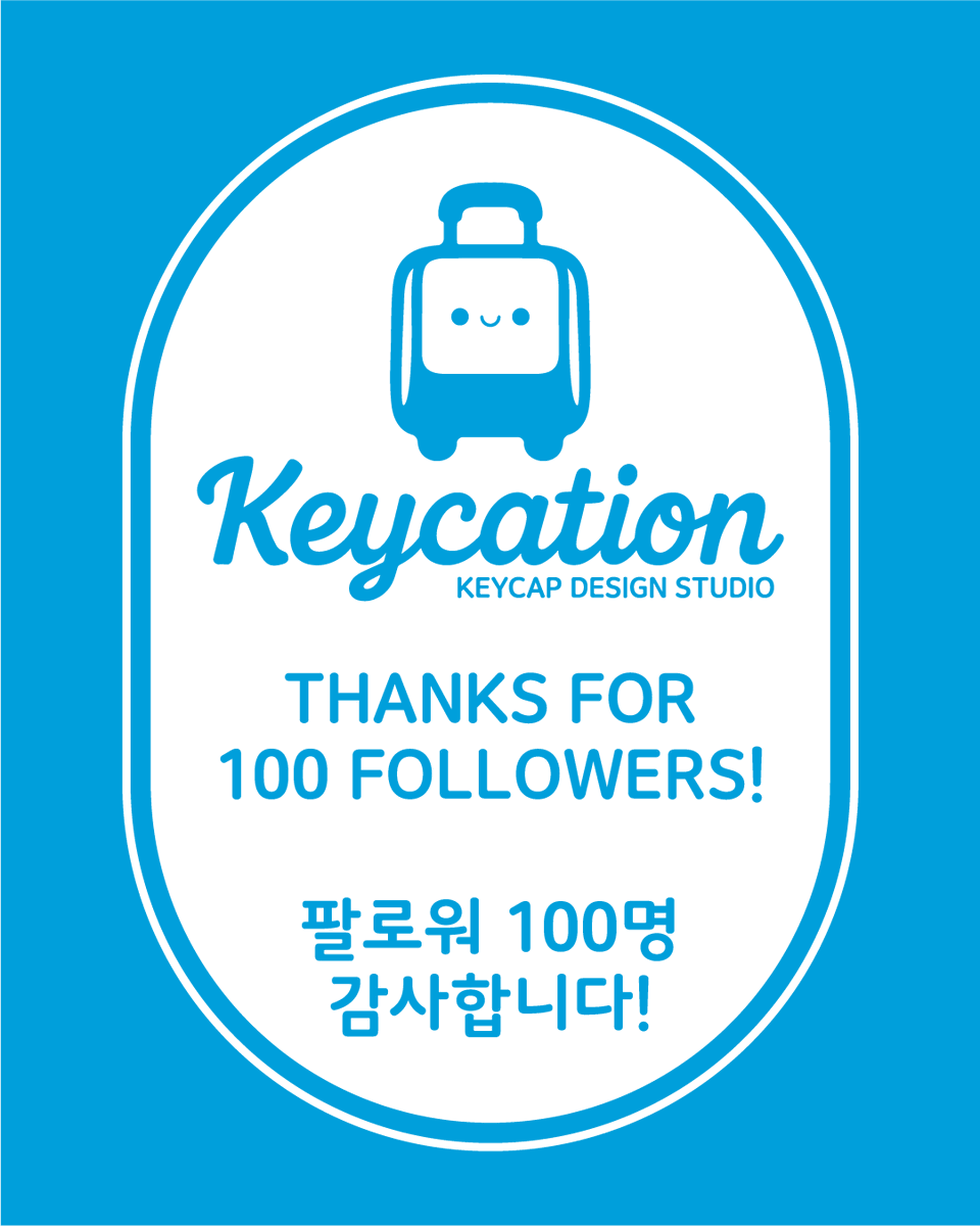 Keycation's tweet photo. 🎉#키케이션 팔로워 100명 달성 기념🎉

여러분 덕분에 벌써 100명 달성! 🥹💙
감사한 마음을 담아 RT 이벤트를 준비했습니다! 🎁

🎁이벤트 경품
1명 : 키케이션 제품 중 원하는 키캡 세트 1개
1명 : 1U 포인트 랜덤 10종 + 1구·2구·3구·4구 키캡키링 각 1개

🎈 참여 방법
👉 이 게시글 RT
👉 팔로우 + RT하면 당첨 확률 UP! 📈✨

⌛ 이벤트 기간 : 8/15 ~ 8/21 (딱 일주일!)
📅 당첨자 발표: 8월 24일

📢 당첨자는 멘션으로 공지 후 DM으로 개별 연락드립니다.
※ 24시간 이상 연락이 없을 경우 당첨 취소 후 재추첨됩니다.

그리고 앞으로도! 👀
100 → 500 → 1,000명 달성할 때마다
점점 더 큰 이벤트로 찾아올게요 🔥🎁

많은 참여 부탁드립니다! 🫶💙