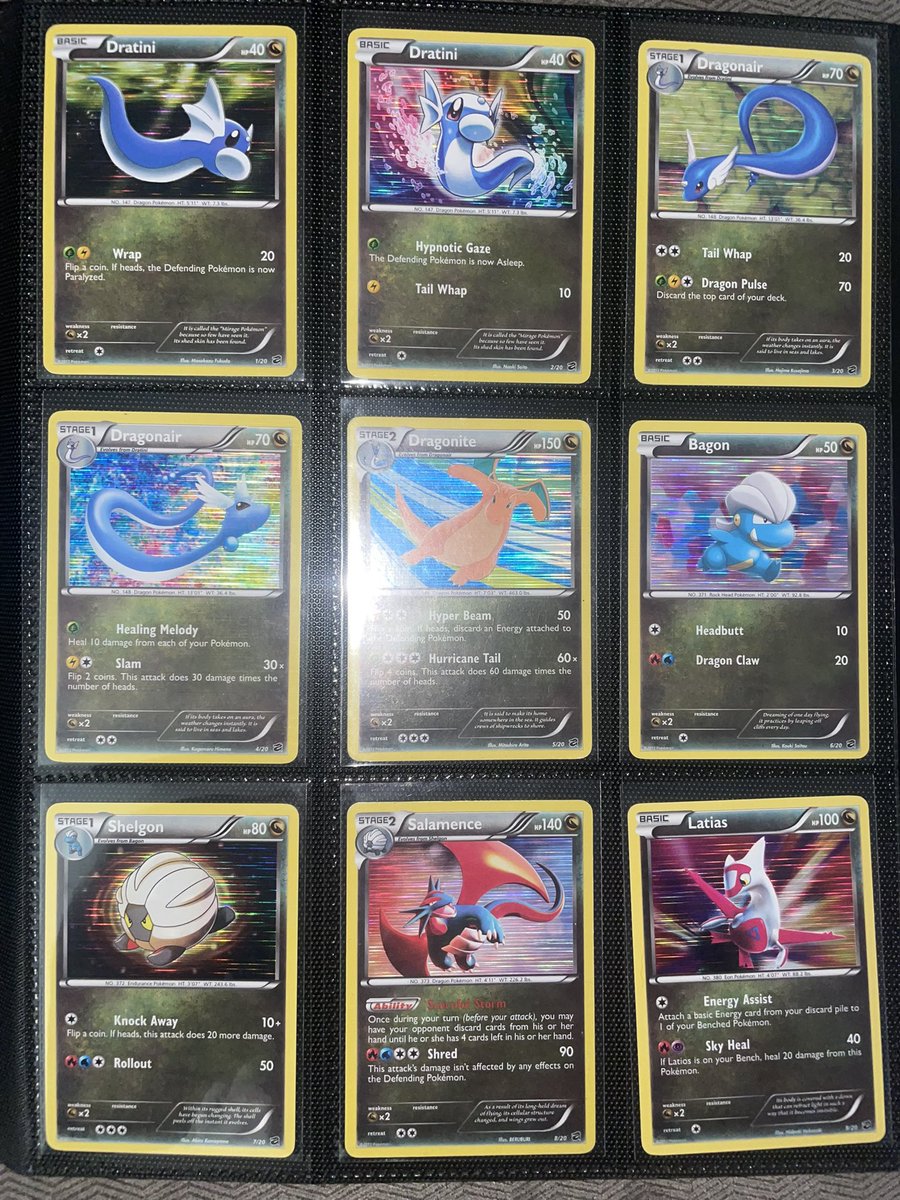 iancards11's tweet photo. @ZiggsCards Dragon vault complete set. Looking for $160 ish. Open to offers https://t.co/ihzEZ4Vykp
