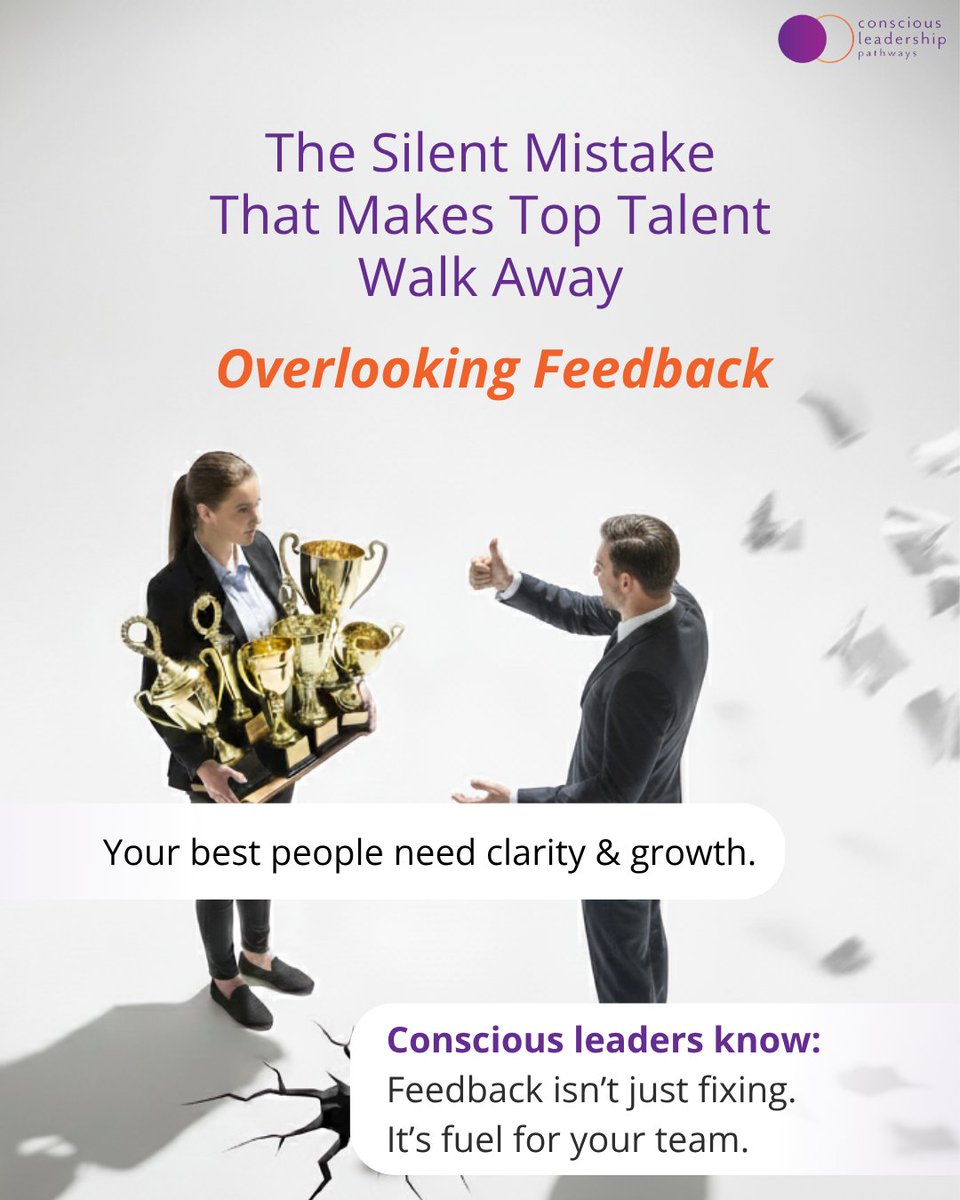 ConsciousLP123's tweet photo. Conscious leaders don’t just guide the struggling ones. They challenge, recognize, and grow their best people too.

Join our High-Performing Teams Program now ⬇️
https://t.co/cxMwF9C3NC https://t.co/yx7369qV5f