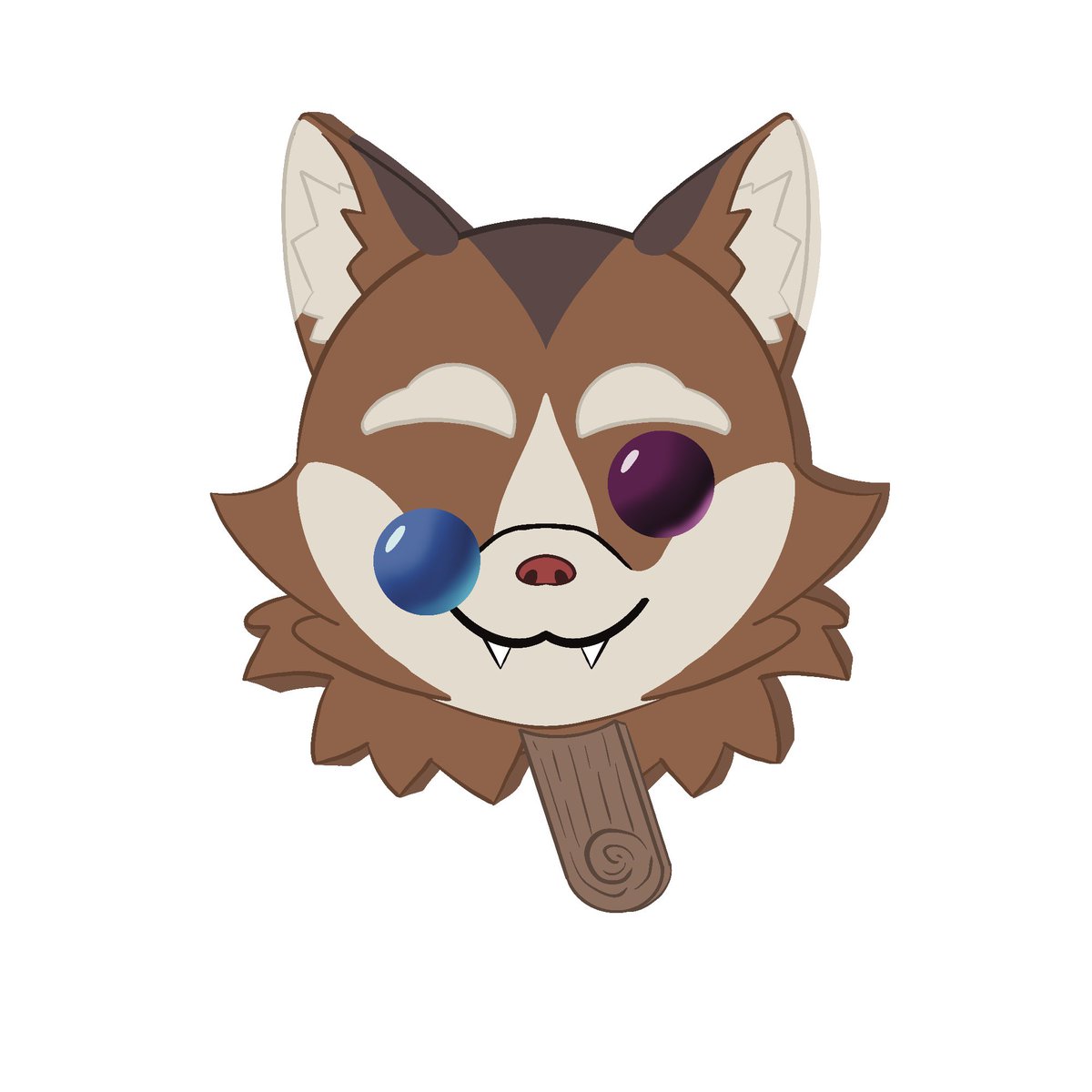 SoggyReaper's tweet photo. Made some popsicle stickers thought they would be a fun idea! They might be a bit melted. What flavor do you think they are? #chibmin #freddyfridge #crefart #ribbart https://t.co/6MkGhNARAB