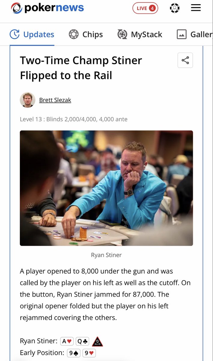 the_real_stiner's tweet photo. Not how we wanted day1a to end up.
Oh well. Back at it tomorrow
#AZState
@ArenaPokerRoom
@TS_Resort https://t.co/X6KC446quG