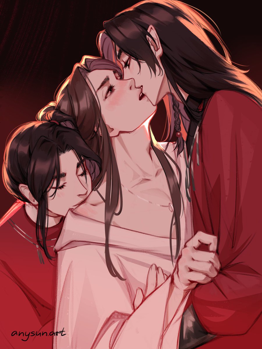 anysunart's tweet photo. 🍒🍒🍒 
#tgcf #hualian https://t.co/LtkmfP4m26