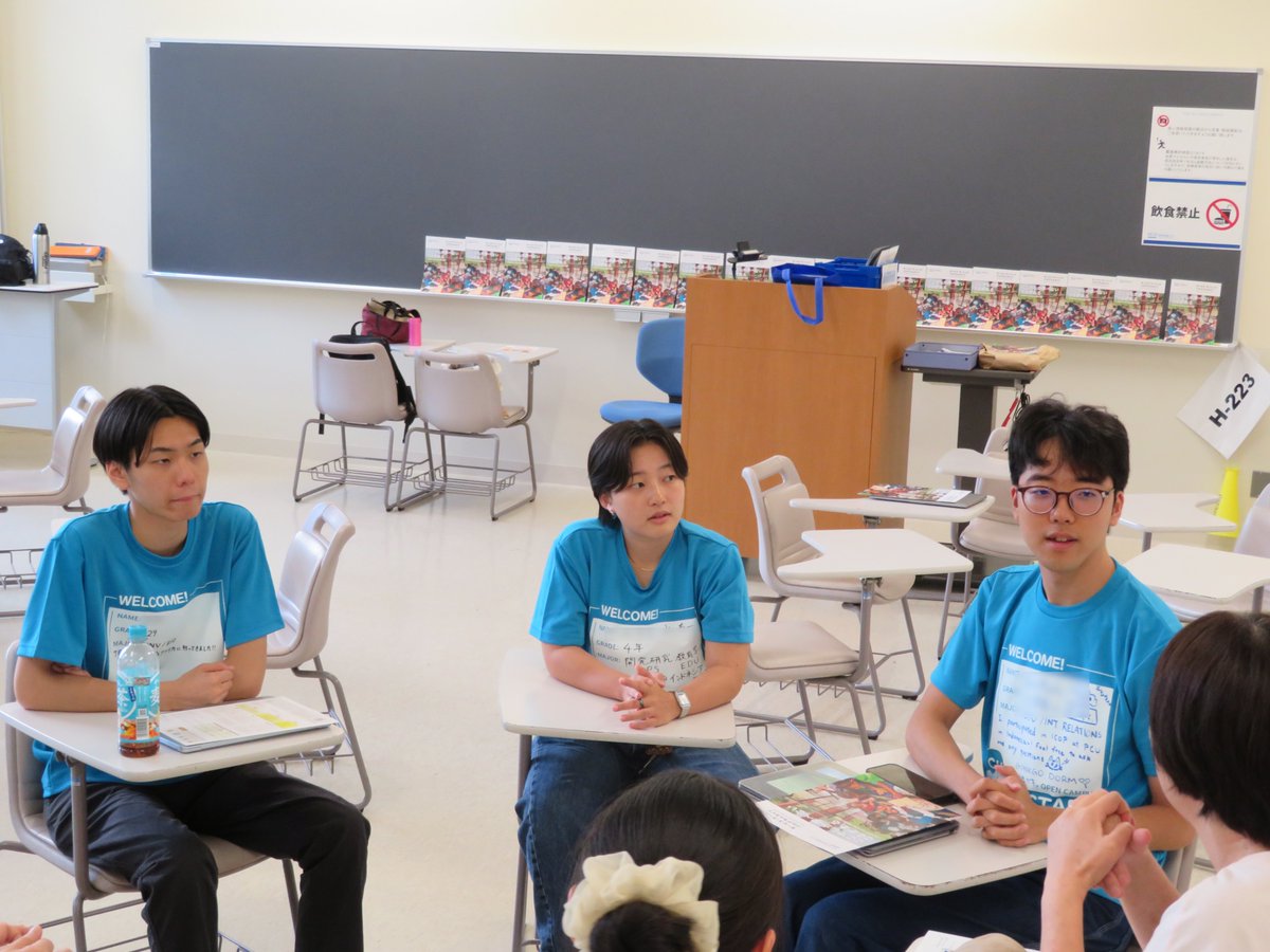 ICU_SLC's tweet photo. Thanks for visiting ICU Open Campus!

本日はたくさんの方にサービス・ラーニング・プログラム紹介コーナーにお越しいただき、ありがとうございました！

60名以上の皆さまにご参加いただき、私たちもたくさんのエネルギーをいただきました😊

明日も10:00からSL紹介コーナーでお待ちしています🙌 https://t.co/7GLhlznBto